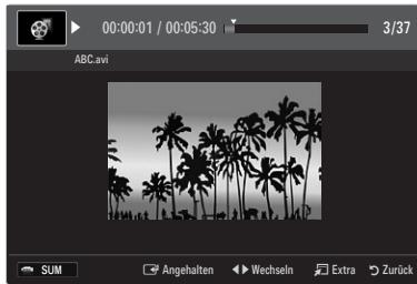SAMSUNG BD C8900 XEG - Wiedergeben einer Filmdatei - 1