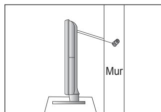 SAMSUNG BD C8900 XEG - Pour éviter toute chute du téléviseur : - 3