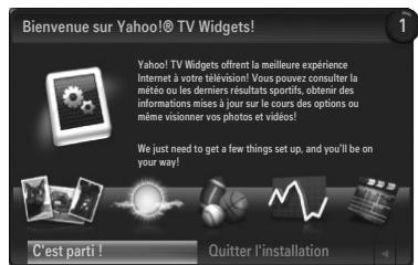 SAMSUNG BD C8900 XEG - Mise en route d'Internet@TV - 2