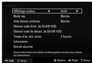 SAMSUNG BD C8900 XEG - Lecture d'un film en continu (Reprise de la lecture) - 2