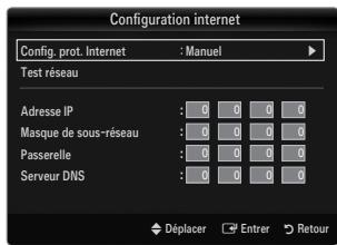 SAMSUNG BD C8900 XEG - Configuration internet-Manuel - 1