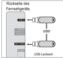 SAMSUNG BD C8900 XEG - Anschlieben eines USB-Geräts - 1