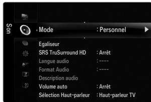 SAMSUNG BD C8900 XEG - Mode Standard / Musique / Film / Voix claire / Personnel - 1