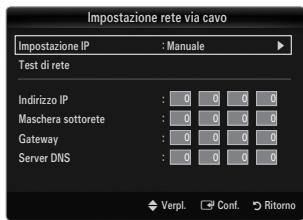 SAMSUNG BD C8900 XEG - Impostazione rete via cavo - Automatico - 3