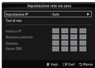 SAMSUNG BD C8900 XEG - Impostazione rete via cavo - Automatico - 2