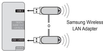 SAMSUNG BD C8900 XEG - Connessione rete - Wireless - 1