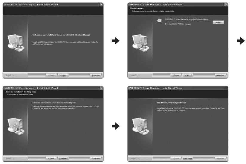 SAMSUNG BD C8900 XEG - Installieren Sie die Anwendung - 1