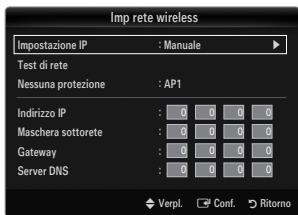 SAMSUNG BD C8900 XEG - Imp rete wireless - Manuale - 1