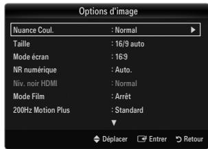 SAMSUNG BD C8900 XEG - Nuance Coul. Froide / Normal / Chaude1 / Chaude2 / Chaude3 - 1