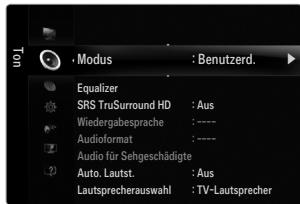SAMSUNG BD C8900 XEG - Modus  Standard / Musik / Film / Sprache / Benutzerd. - 1