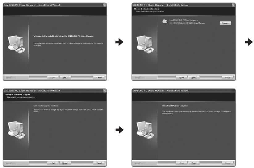 SAMSUNG BD C8900 XEG - Install the application - 1