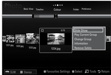 SAMSUNG BD C8900 XEG - Change Group (When the Sort key is Mood) - 1