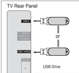 SAMSUNG BD C8900 XEG - Connecting a USB Device - 1