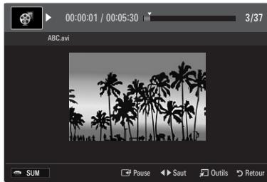 SAMSUNG BD C8900 XEG - Lecture d'un fichier film - 1