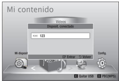 SAMSUNG BD-D7500 - Reproducción de un dispositivo de almacenimiento USB - 1