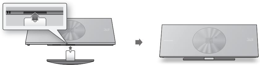 SAMSUNG BD-D7500 - Caso 1: Instalación en la base - 1
