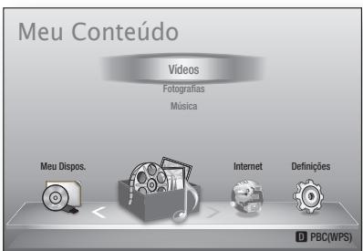 SAMSUNG BD-D7500 - Utilizar o Smart Hub - 1