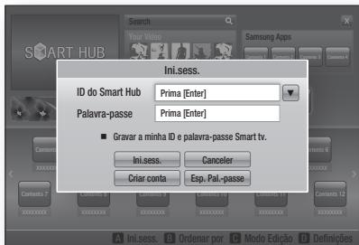 SAMSUNG BD-D7500 - Criar ama conta - 1