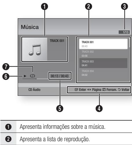 SAMSUNG BD-D7500 - Reproduzir um CD de Áudio (CD-DA)/MP3 - 1