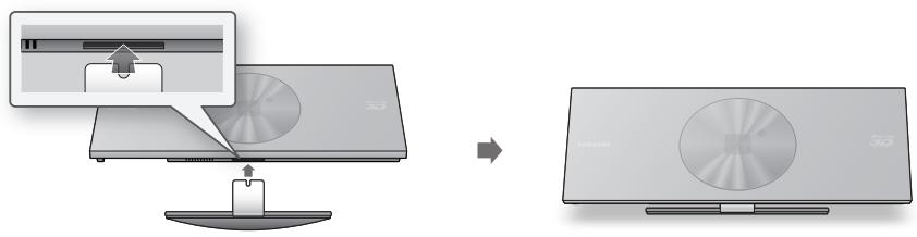 SAMSUNG BD-D7500 - Cas0 1: Installazione su supporto - 1