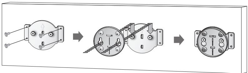 SAMSUNG BD-D7500 - Caso 2: Instalación en la pared - 2