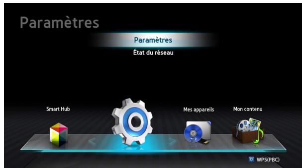 SAMSUNG BD-E5400 - Configuration de la connexion réseau : Étapes initiales - 2