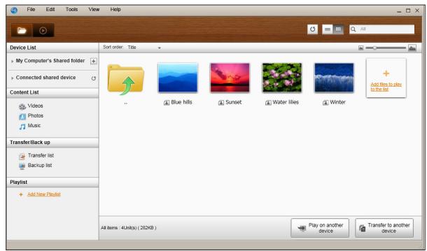 SAMSUNG BD-E5400 - Lecture de fichiers video depuis l'ordinateur sur le lecteur - 3