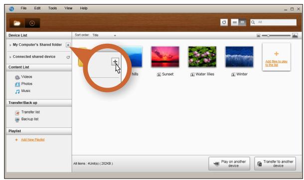 SAMSUNG BD-E5400 - Lecture de fichiers video depuis l'ordinateur sur le lecteur - 2