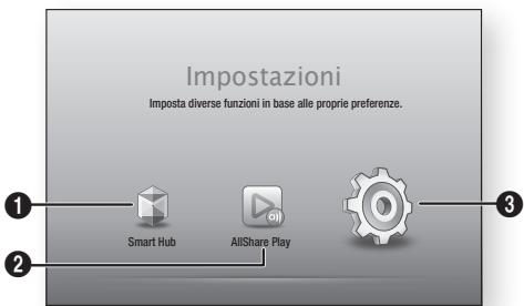 SAMSUNG BD-ES7000 - La schermata iniziale - 1