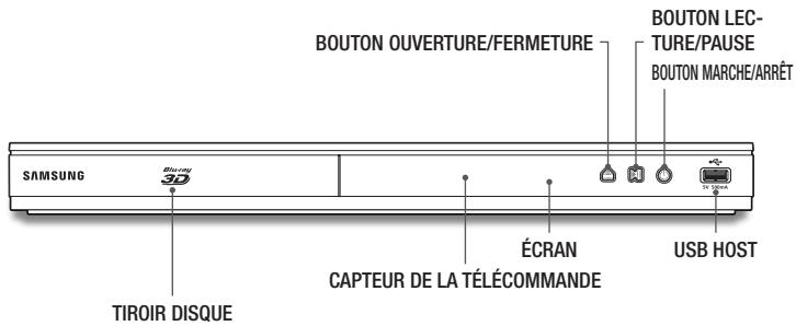 SAMSUNG BDE5500 - Panneau avant - 1