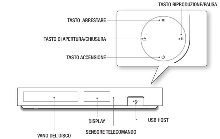 SAMSUNG BD-H5900 - Pannello anteriore - 1