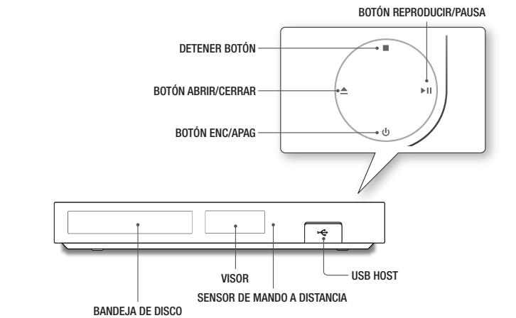 SAMSUNG BD-H5900 - Panel Frontal - 1
