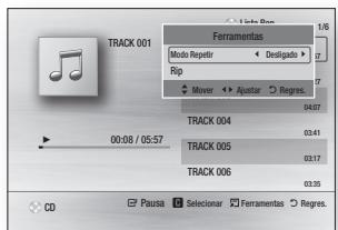 SAMSUNG BD-H5900 - Repetir um CD de Áudio (CD-DA)/MP3 - 1