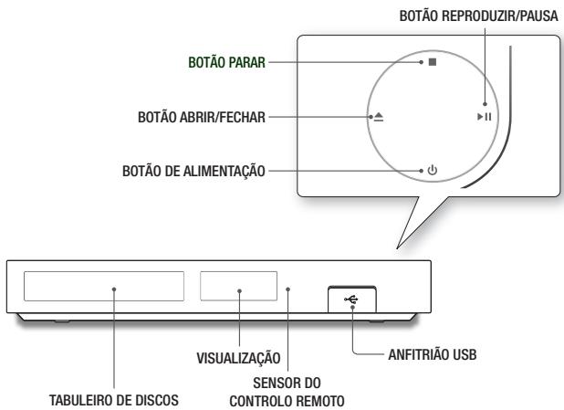 SAMSUNG BD-H5900 - Painel anterior - 1