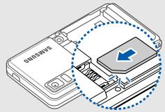 SAMSUNG PLAYER STYLE - Installation de la carte SIM ou USIM et de la batterie - 3