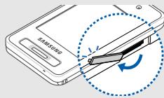 SAMSUNG PLAYER STYLE - Mise en charge de la batterie - 1