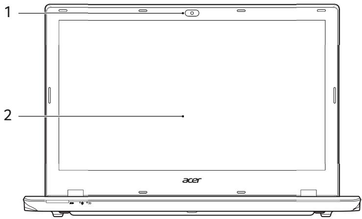 ACER ASPIRE ES 15 - Vue de l'écran - 1