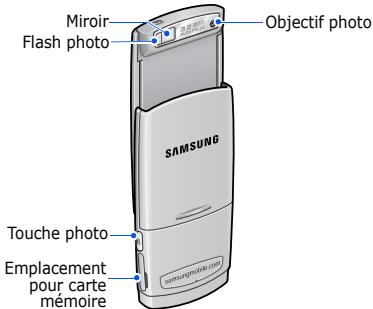 SAMSUNG SGH-U600 - Vue de dos - 1
