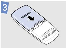 SAMSUNG SGH-U600 - Mise en service - 3