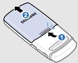 SAMSUNG SGH-U600 - Mise en service - 5