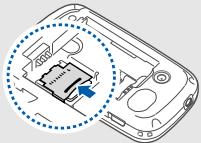 SAMSUNG B3410 - Insérer une carte mémoire (facultatif) - 5