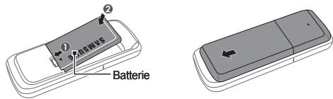 SAMSUNG E1120 - Installation de la carte SIM et de la batterie - 2