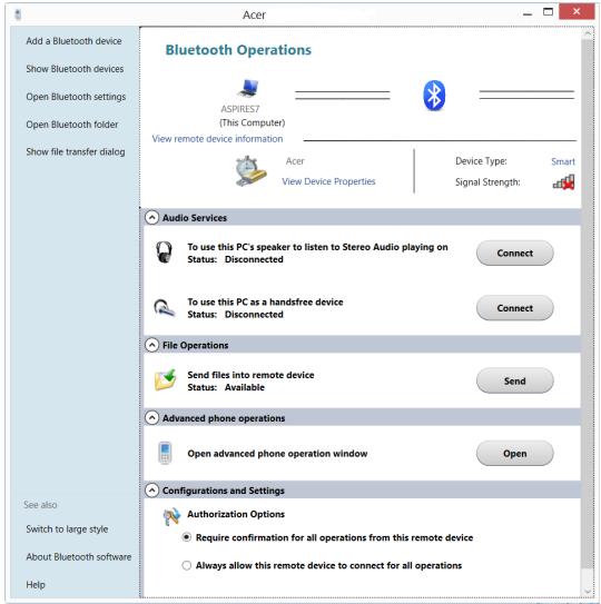 ACER ASPIRE V3-731G-B964G1TMAII - Adding a Bluetooth device - 6