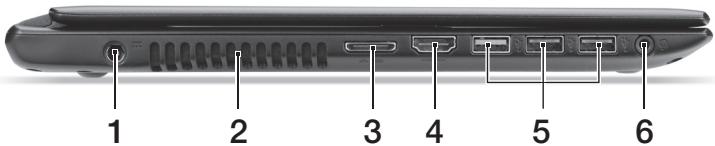 ACER ASPIRE V5471 - Fra venstre - 1