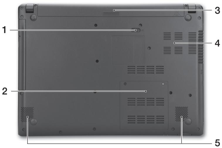ACER ASPIRE V5471 - Onderkant - 1