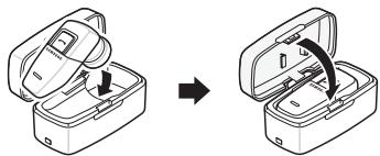 SAMSUNG WEP200 - Charging the headset - 1