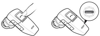 SAMSUNG WEP200 - Pairing with your Bluetooth phone - 1