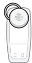 SAMSUNG WEP200 - Wearing the headset - 1