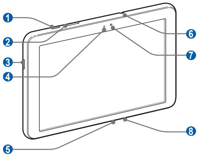 SAMSUNG GT-P7510 - Aspect de l'appareil - 1