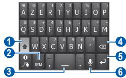 SAMSUNG GALAXY ACE GT-S5830 - Saisir du texte avec le clavier Swype - 2